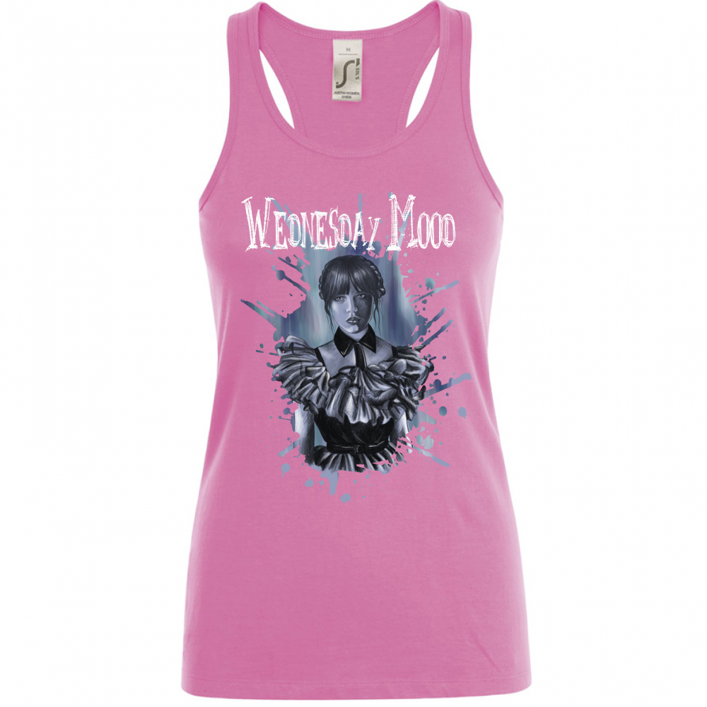 Canotta Donna T-SHIRT WOMAN WEDNESDAY MOOD B