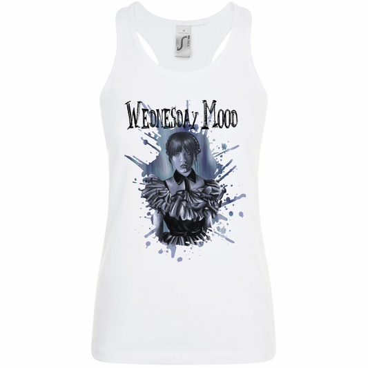 Canotta Donna T-SHIRT WOMAN WEDNESDAY MOOD