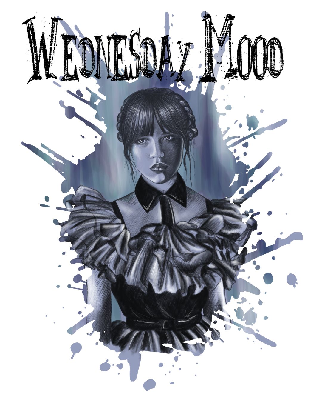 T-Shirt Donna T-SHIRT WOMAN WEDNESDAY MOOD