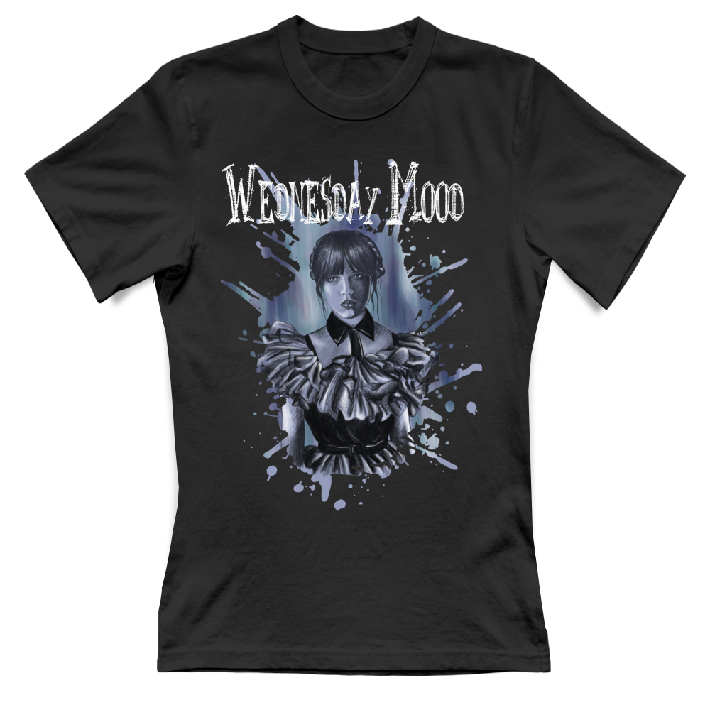 T-Shirt Donna T-SHIRT WOMAN WEDNESDAY MOOD B