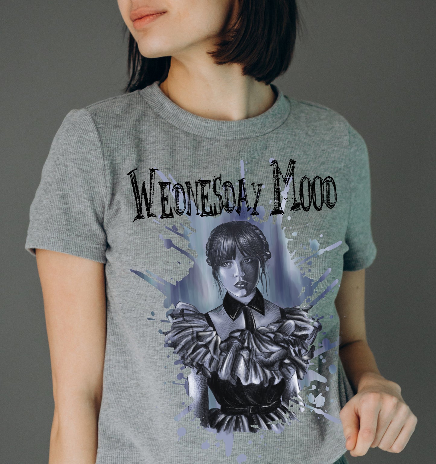 T-Shirt Donna T-SHIRT WOMAN WEDNESDAY MOOD